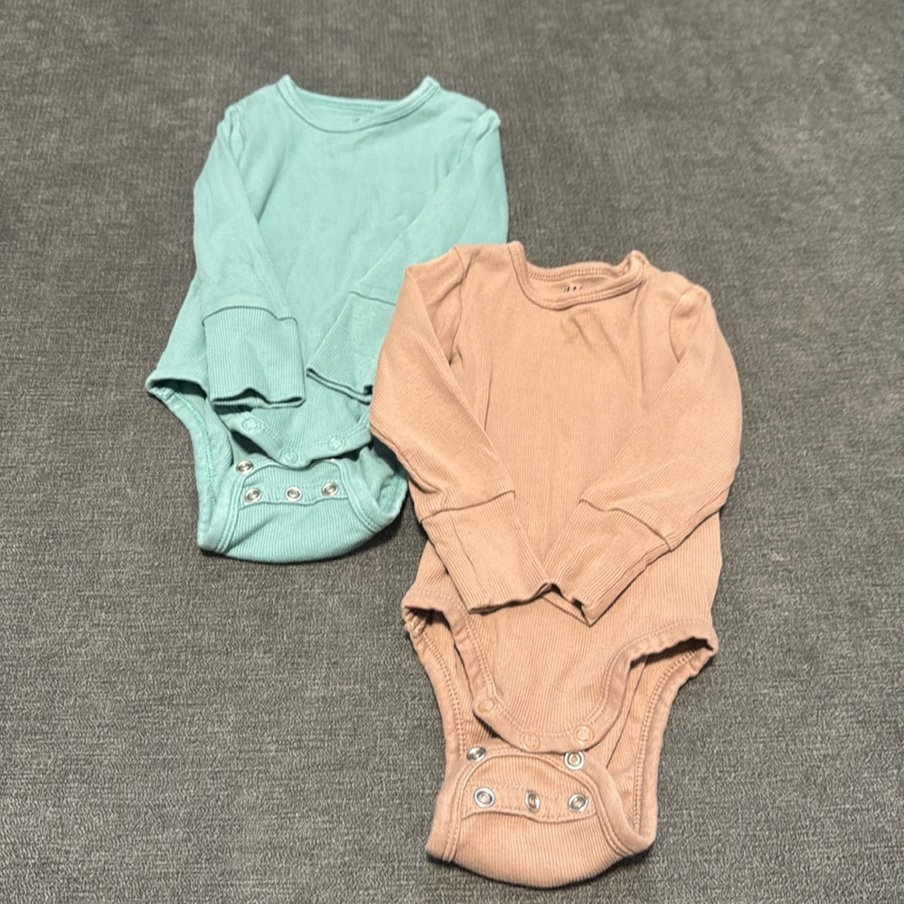 3 for $12-Long sleeve Onesies